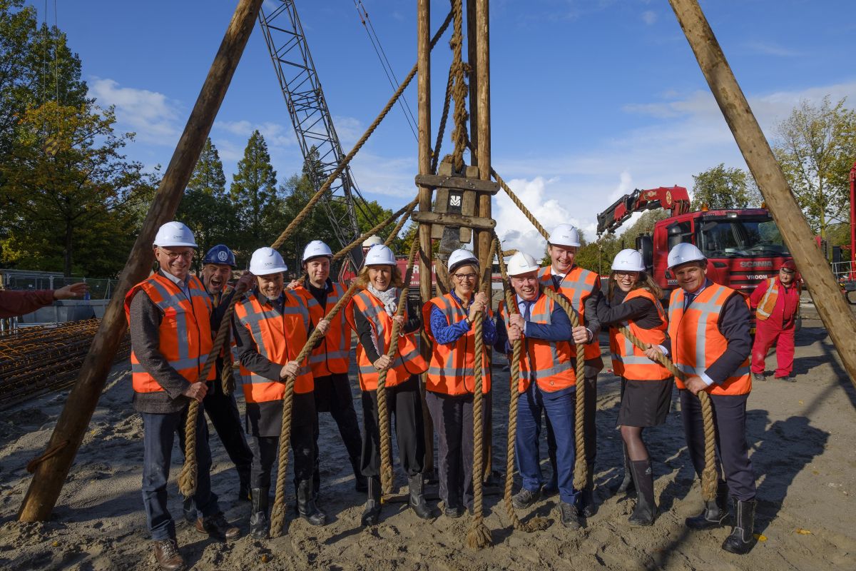 Feestelijke Start Bouw Sron Bio Science Park Leiden