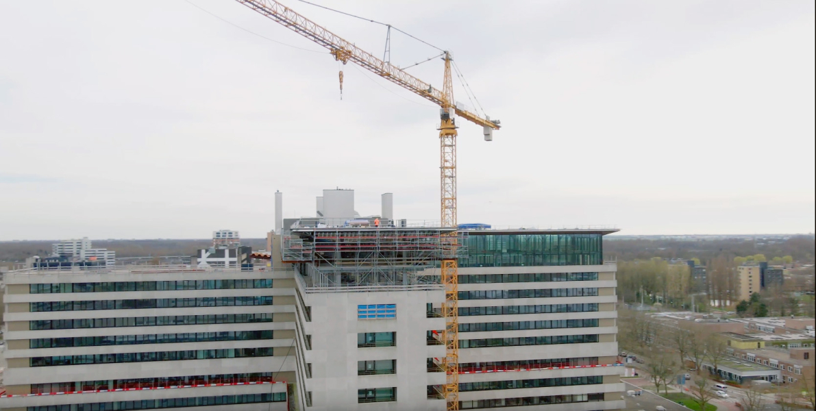 Dakopbouw Slotervaart Centrum voor Zorg Amsterdam